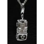 MOOYE ® - Collectie Zilveren Jeep hanger n bedel