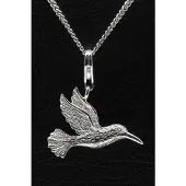 MOOYE ® - Collectie Zilveren Kolibri hanger n bedel
