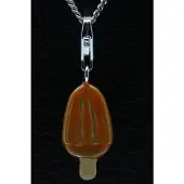MOOYE ® - Collectie Zilveren IJsje sinaasappel hanger n bedel