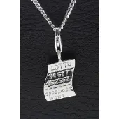 MOOYE ® - Collectie Zilveren Lotto winnend lot hanger n bedel