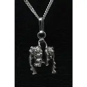 MOOYE ® - Collectie Zilveren Toreador Matador jas ketting hanger