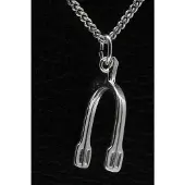 MOOYE ® - Collectie Zilveren Spoor ketting hanger - 2