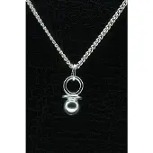 MOOYE ® - Collectie Zilveren Speen ketting hanger - 3
