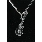 MOOYE ® - Collectie Zilveren Gibson electrische gitaar ketting hanger