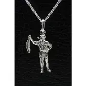 MOOYE ® - Collectie Zilveren Visser ketting hanger