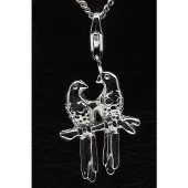MOOYE ® - Collectie Zilveren Tortelduifjes hanger n bedel
