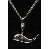 MOOYE ® - Collectie Zilveren Walvis hanger n bedel