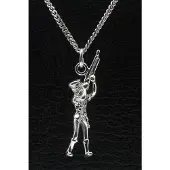 MOOYE ® - Collectie Zilveren Schutter ketting hanger