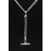 MOOYE ® - Collectie Zilveren Hark ketting hanger