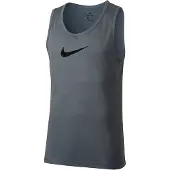 Nike Dry Sleeveless Crossover Sportshirt Grijs | L