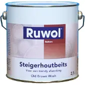 Ruwol Steigerhoutbeits Black Wash 2,5 liter