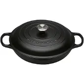 Le Creuset Braadpan Multi Functie Laag Zwart 26 cm