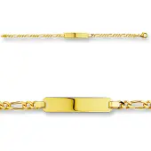 Trendjuwelier huiscollectie 4012109 Gouden graveerarmband