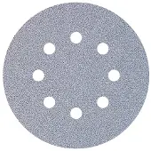 Wolfcraft 1152100 Excenterschuurpapier Met klittenband, Geperforeerd Korrelgrootte (num) 80 (Ø) 125 mm 25 stuk(s)
