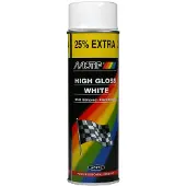 Motip Verf Glanzend Wit - Spray 500 ml