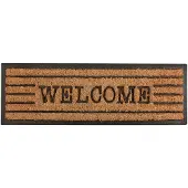 Esschert Design Deurmat Rubber Met Kokos Welcome 75x25