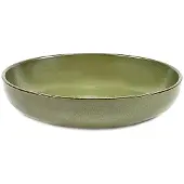 Serax Diep Bord Surface Tableware By Sergio Herman Camo Green M 19 x 19 x 4 cm