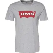 Levi's Shirt grijs gemêleerd / kersrood / wit