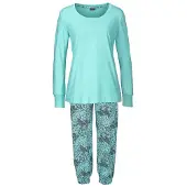 Buffalo Pyjama turquoise / duifblauw
