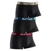Buffalo Onderbroek donkerbeige / petrol / donkerrood / zwart