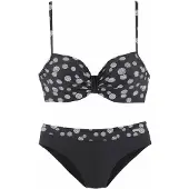 LASCANA Bikini marine / wit
