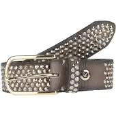 B.belt Riem taupe / zilvergrijs