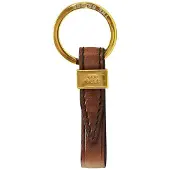 The bridge Story Uomo Sleutelhanger Leer 6,5 cm marrone