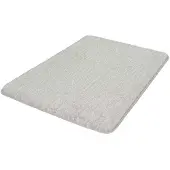 Kleine wolke Badmat Seattle 55x65 cm lichtgrijs