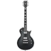 ESP E-II Eclipse BB Black Satin elektrische gitaar met koffer