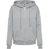 Urban Classics Sweatvest grijs gemêleerd