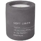 Blomus Geurkaars Fraga Soft Linen Grey Magnet 24 uur (6,5 x 8 cm)