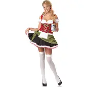 Vegaoo Serveerster dirndl jurk voor vrouwen