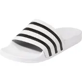 Adidas Originals Muiltjes 'Adilette' zwart / wit