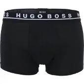 BOSS Boxershorts 'Power' zwart / wit