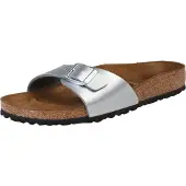 Birkenstock Muiltjes 'Madrid' zilver
