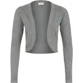 Kaffe Bolero 'Astrid' grijs gemêleerd