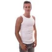 Claesen's Men Rib Singlet Black Two Pack ( CL 1333) | Maat S
