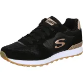 SKECHERS Sneakers laag 'Goldn Gurl' goud / zwart