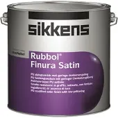 Sikkens Rubbol Finura Satin | Zijdeglans Lakverf Buiten 2,5 LTR - Wit