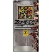Vegaoo Zombie laboratorium deurdecoratie