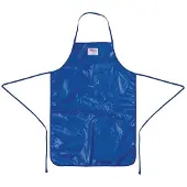 Burnguard Schort Burnguard, met vaporguard, blauw, lang, zonder zak, nylon, 93x64cm