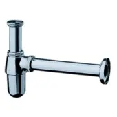 Hansgrohe bekersifon standaard, chroom