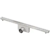 Van den berg Perfect Line douchegoot 1000x35 mm met rooster RVS