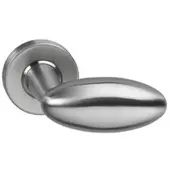 Intersteel Gatdeel deurkruk Golfclub op rozet geveerd met ring - RVS