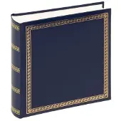 Walther design MX-101-L Das schicke Dicke - Classic album - Formaat 29 x 32 cm - 100 witte pagina's - Blauw