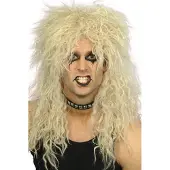 Smiffys Ruige blonde pruik Hard Rocker Pepijn