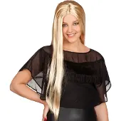 Vegaoo Pruik Charming lang blond (Blond)