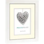Zep Houten Fotolijst V32684 Regent 4 Wit 10x15 / 15x20cm
