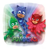 Amscan folieballon PJ Masks 71 x 71 cm folie rood/groen/blauw