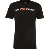 Jack & Jones Shirt 'Essentials' knalrood / zwart / wit